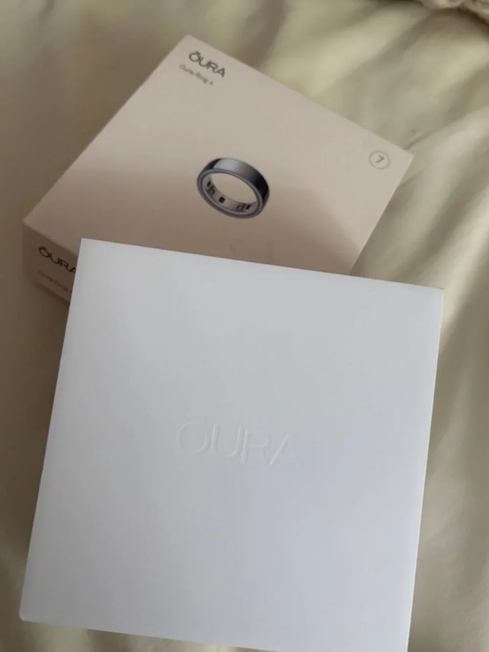 Oura Ring- Gen 4- Size 7- Silver